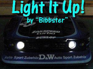 slot car lights
