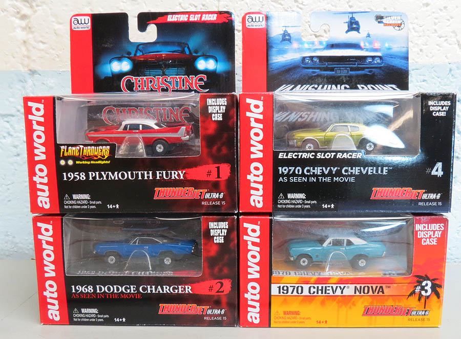auto world back to the future slot car