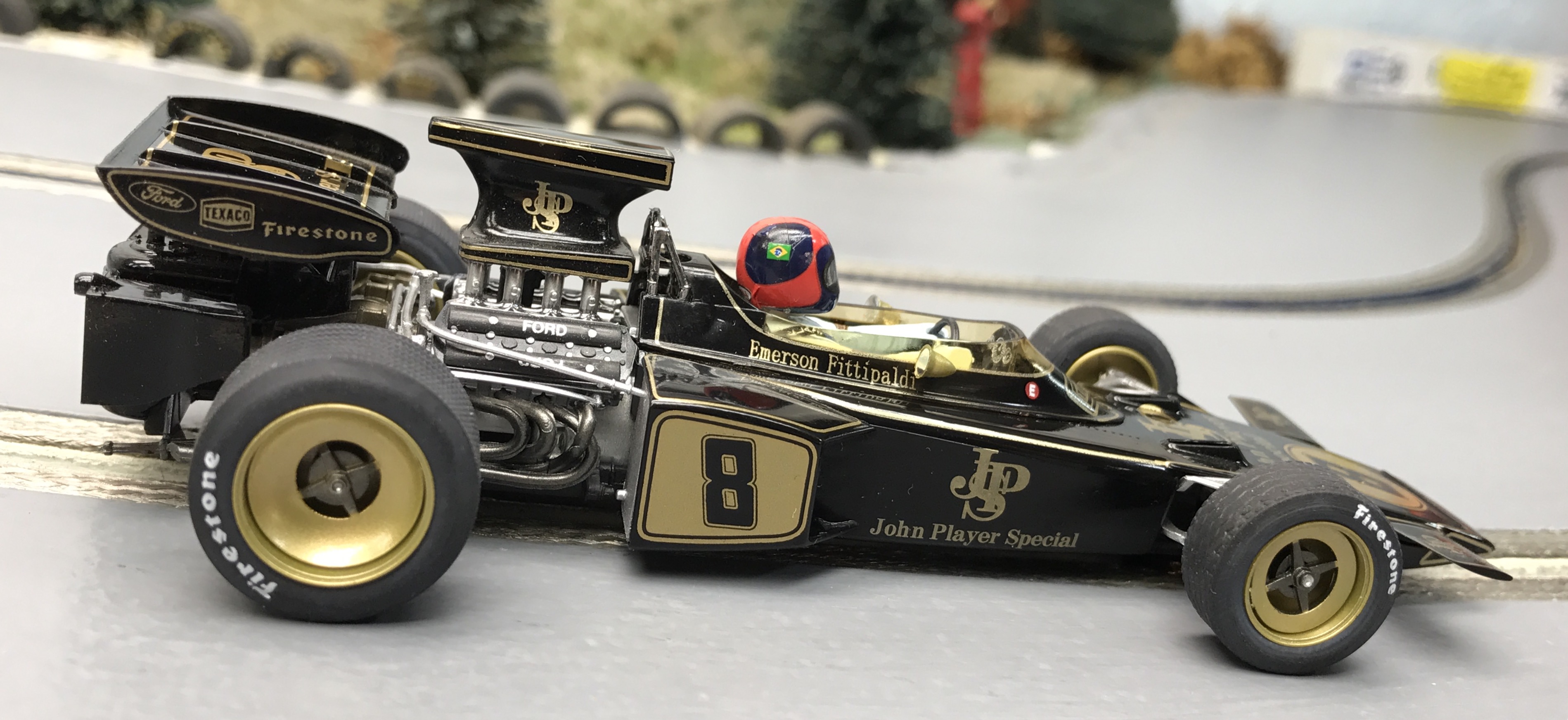 Policar Lotus 72 Emerson Fittipaldi Monaco 1972 Home Racing World